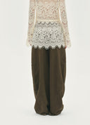 Two-Piece Layered Denim Jeans