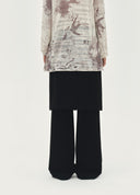 Layered Structured Trousers
