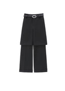 Layered Structured Trousers