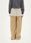 Utility Curved-Leg Jeans