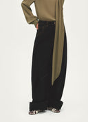 “902” Vintage Wide-Cuff Raw Denim Jeans