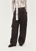 Cuffed Utility Pants