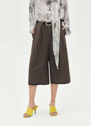 A-Line Pleated Culottes