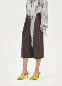 A-Line Pleated Culottes