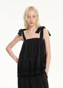 French Cut-Out Embroidered Camisole