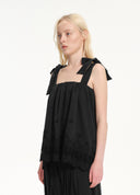 French Cut-Out Embroidered Camisole