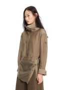 Sheer Tailored Long Shirt