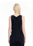 Crinkled Sheer Blouse