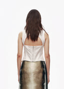 Stone-Embellished Vest