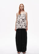 Artist Silver Lotus Bandeau Top