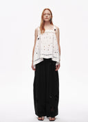 Artist Sculpted Embroidery Cami Top