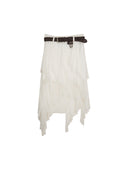 Petal Asymmetric Skirt