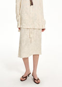 Jacquard H-Line Skirt