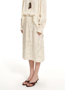 Jacquard H-Line Skirt