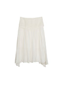 Resort Knit Panel Flow Skirt