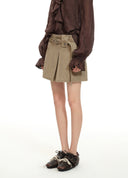 Utility Canvas Midi Skirt