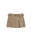 Utility Canvas Midi Skirt