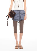 Haze Blue Lightweight Utility Skort