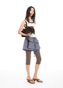 Haze Blue Lightweight Utility Skort