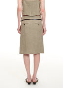 Convertible Midi Skirt