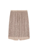 Light-Catching Sequin Skirt