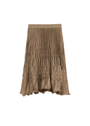 Sculptural Pleated Skirt