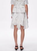 Satin Structured Skirt