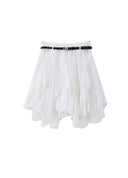 Satin Structured Skirt