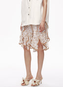 Artist Silver Lotus 3D Skirt