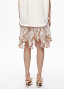 Artist Silver Lotus 3D Skirt