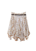 Artist Silver Lotus 3D Skirt