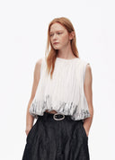 "902" Foil-Silver Bubble Top