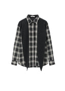 Shawl Plaid Shirt