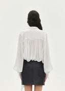 “902” Scarf Long Shirt