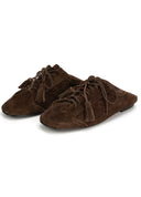 Lace-Up Round Derby Shoes