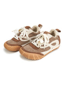 Round-Toe Trainer Shoes