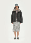 “902” Straight Sequin Party Skirt