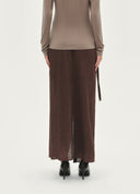 Metal Chain Party Maxi Skirt