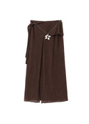 Metal Chain Party Maxi Skirt