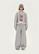 Embroidered Fleece Sweatshirt