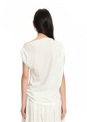 Floral Asymmetric T-Shirt