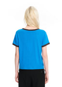 Contrast Trim Graphic Tee