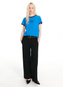 Contrast Trim Graphic Tee
