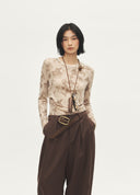 Artist Mandala Cutout Print Tee