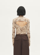 Artist Mandala Cutout Print Tee