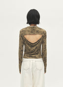 Artist Mandala Cutout Print Tee