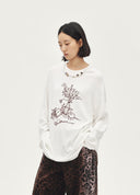 Beaded Necklace Print T-Shirt