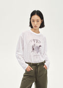 Speckled Digital Print T-Shirt