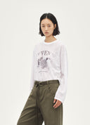 Speckled Digital Print T-Shirt