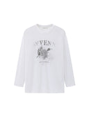 Speckled Digital Print T-Shirt